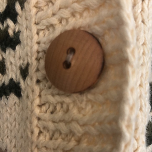 Hand knit lake canoe vest! Size small! Incredible detail - Picture 6 of 6